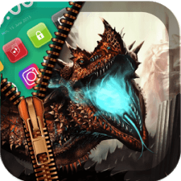 ZipLock Dragon Fire Wallpaper icon