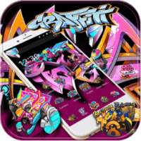 3D граффити тема graffiti on 9Apps