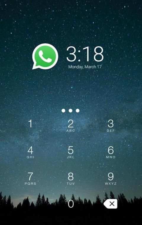 Starrysky Theme- CM Security скриншот 2