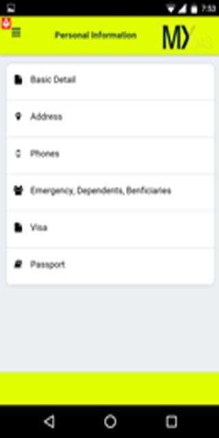 MYDAS Mobile 1 تصوير الشاشة