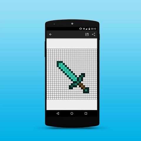 Pixel Art 2d Minecraft screenshot 2