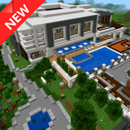 Modern Mansion map for MCPE иконка