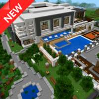 Modern Mansion map for MCPE on 9Apps