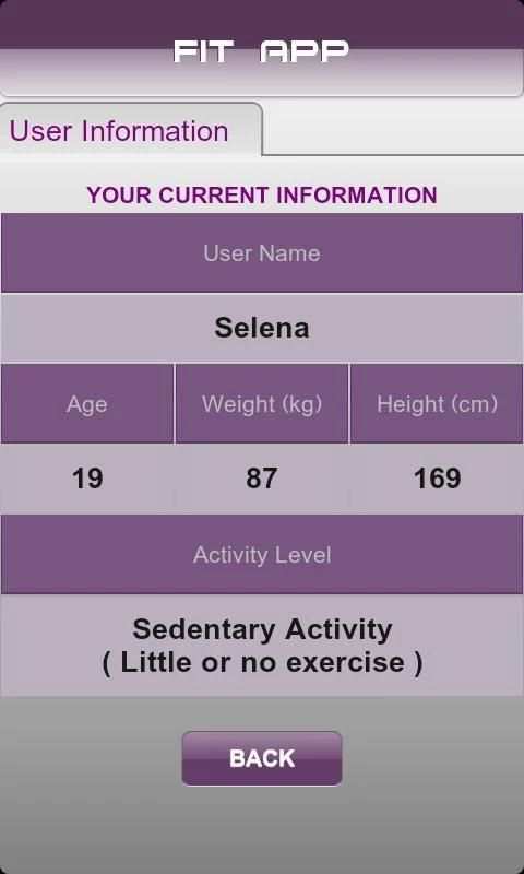 Fit App lite 4 تصوير الشاشة