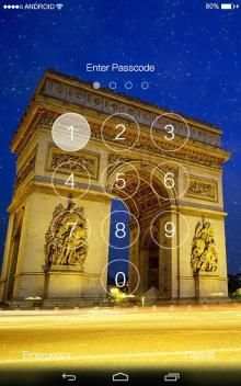 Rainy Paris Lock Screen screenshot 7