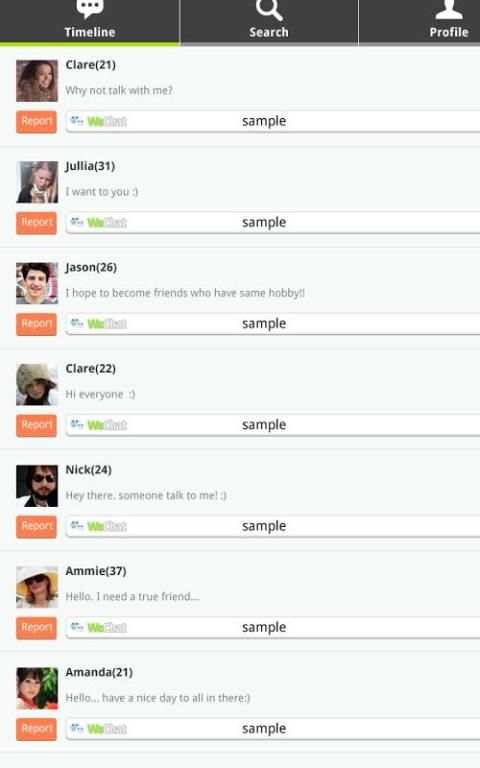 Chat Friends For Wechat screenshot 2