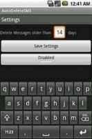Автоматическая удалялка SMS (бесплатное приложение) скриншот 2