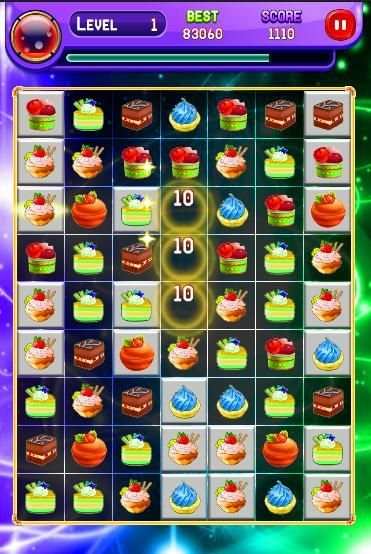 King Cookie Star Crush Mania screenshot 2