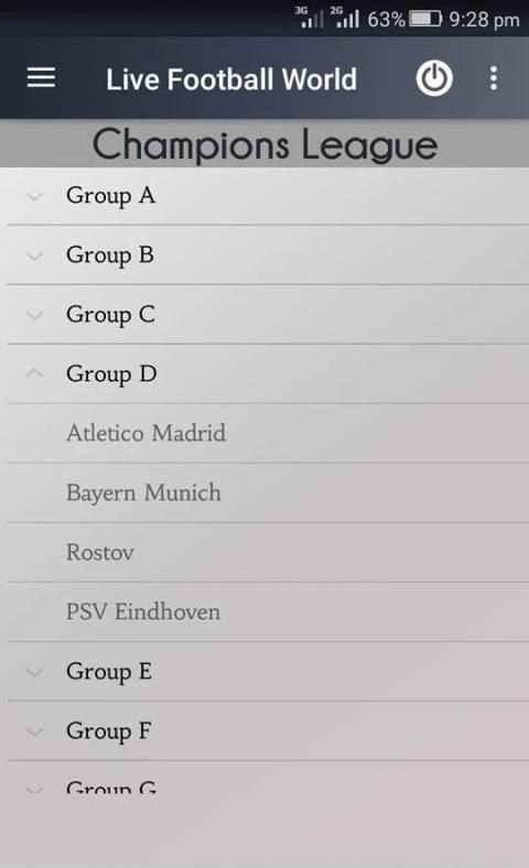 Live Football World screenshot 2