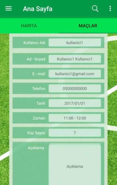 Halısaha - Rakip Bul скриншот 6