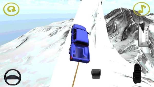 Snow Hill Climb Truck Driving screenshot 2