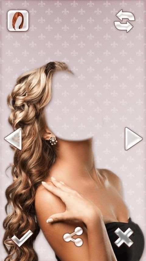 Woman Hair Style Photo Montage screenshot 6