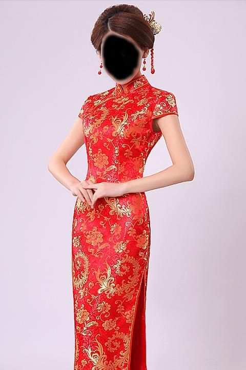 Chinese Dress Photo Montage screenshot 3