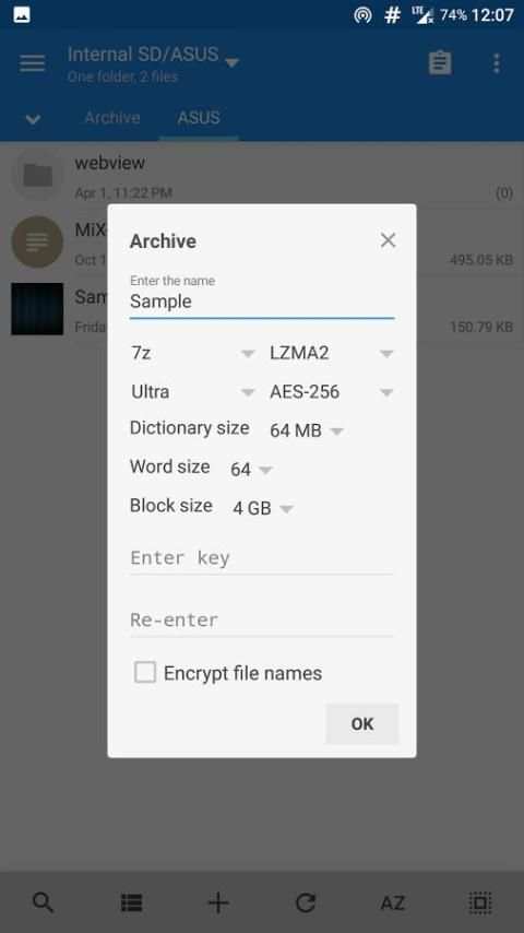 MiX Archive screenshot 1