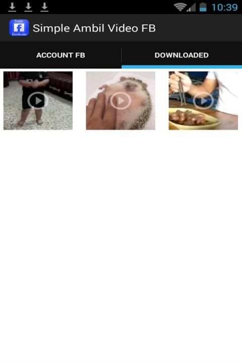 Facebook Video Downloader screenshot 2