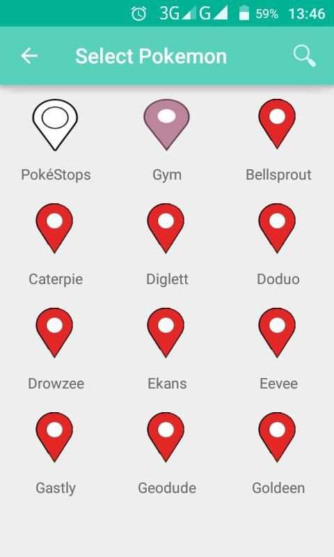 Radar For Pokemon Go 1 تصوير الشاشة