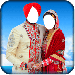 Couple Sikh Wedding Suit icon