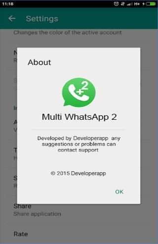 Multi WhɑtsApp 2 - WorkApp screenshot 1