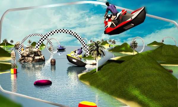 Jet Ski Driving Simulator 3D स्क्रीनशॉट 12