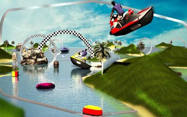 Jet Ski Driving Simulator 3D स्क्रीनशॉट 7
