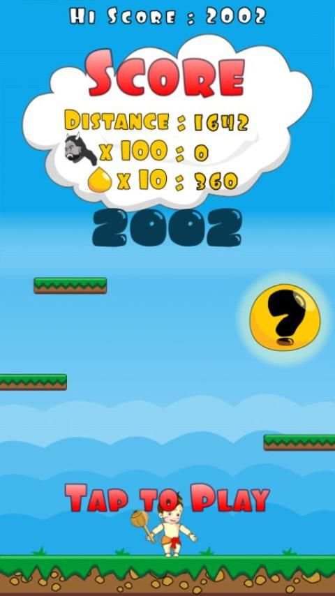 Happy Hanuman Jump-Indian game screenshot 5