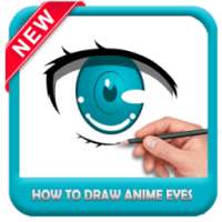 cara menggambar mata anime