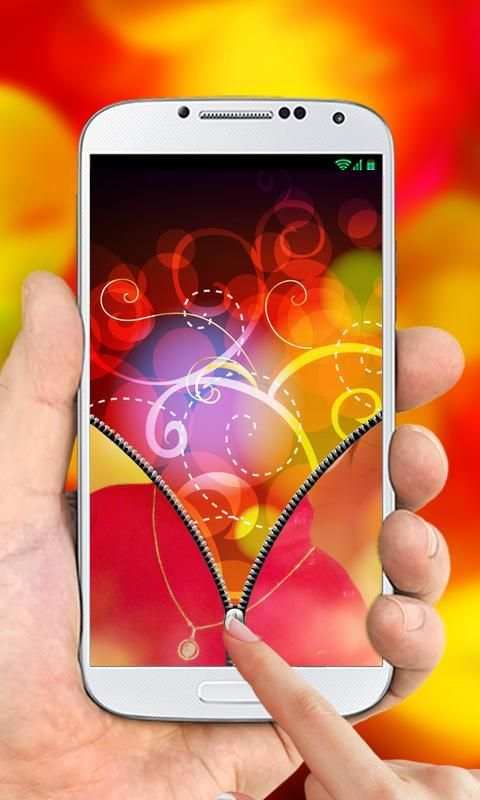 My Photo Zipper Lock Screen screenshot 1