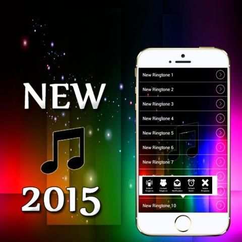 New Ringtones 2015 скриншот 2