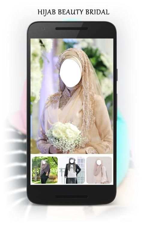 Hijab Beauty Photo Montage скриншот 4