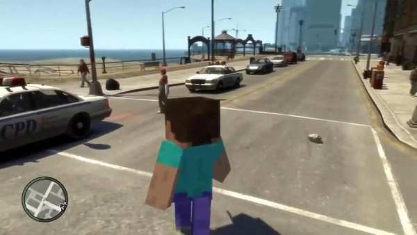 Cube Craft Mod for GTA screenshot 5