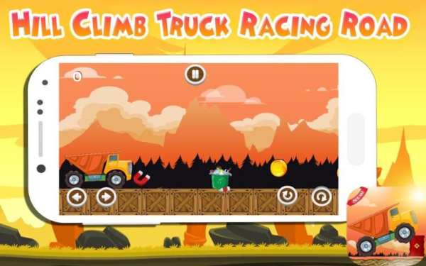 Hill Climb Truck Driving Road screenshot 1