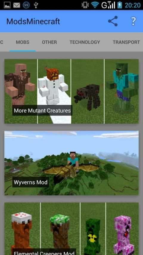 Mods for Minecraft Pe screenshot 2