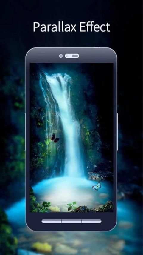 The water fall LiveWallpapers 8 تصوير الشاشة
