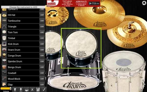 Drums Droid HD 2016 Free screenshot 4