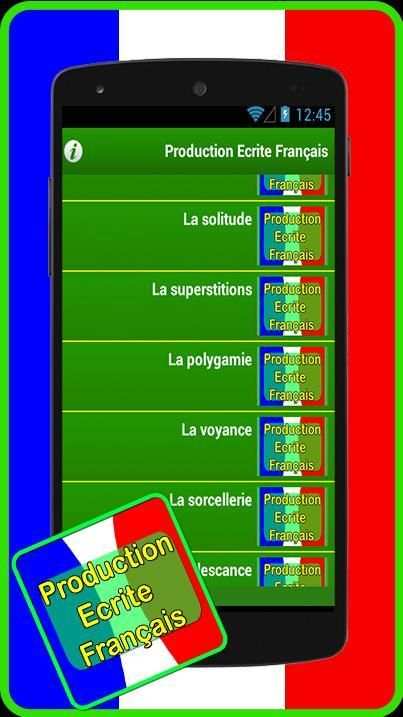 Production Ecrite Français скриншот 5