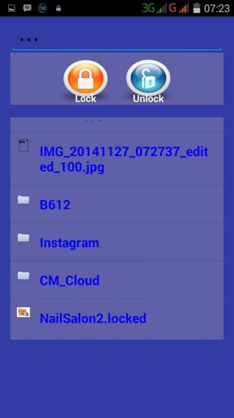 Folder Lock screenshot 2