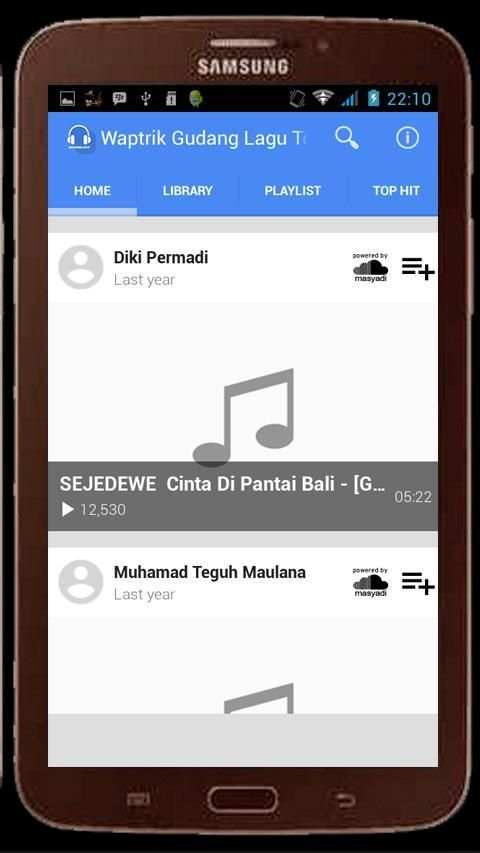 Waptrik Gudang Lagu Top 3 تصوير الشاشة