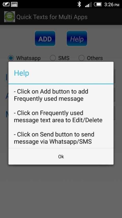 Quick Texts for Multi Apps screenshot 3