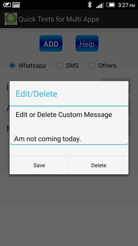 Quick Texts for Multi Apps screenshot 1