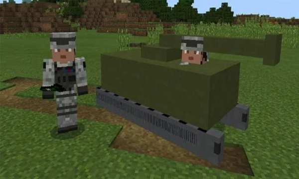 Mod Mine-Tanks for MCPE screenshot 1