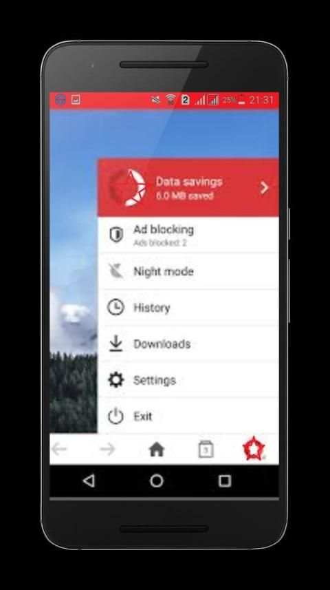Fast Opera Mini Browser Guide скриншот 1