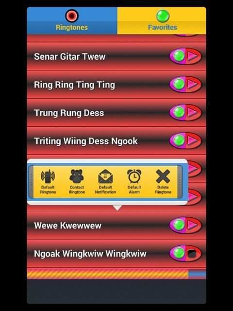 Nada Dering Android screenshot 1