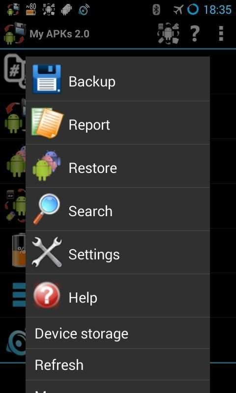 My APKs backup share apps स्क्रीनशॉट 2