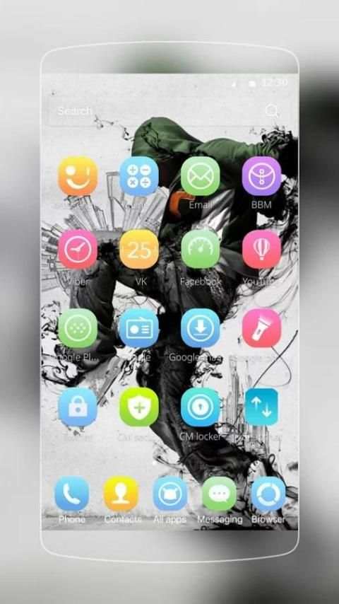 Cool boy dancer wallpaper screenshot 3