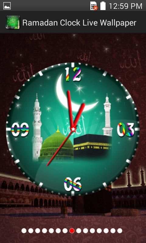 Jam HP Tema Islam screenshot 5