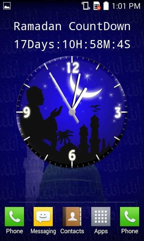 Jam HP Tema Islam screenshot 10
