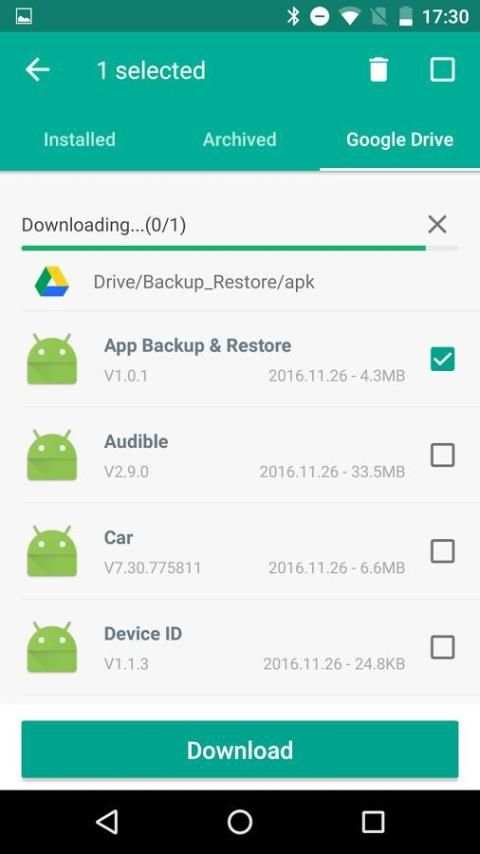 Backup Restore - Apk Extractor скриншот 1
