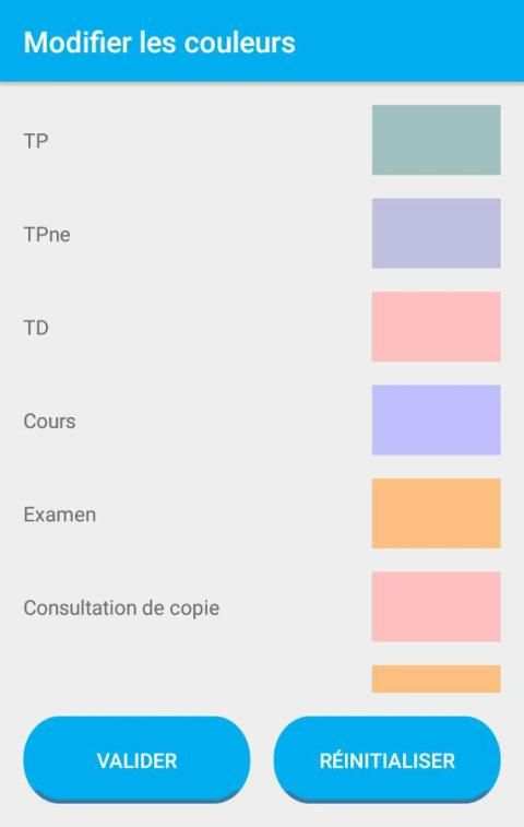Time Table Paul Sabatier screenshot 4