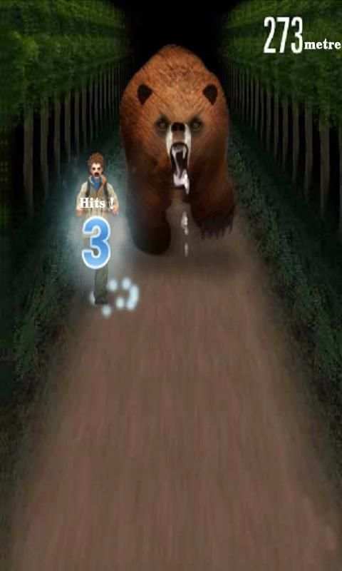 angry bear run 3D скриншот 1