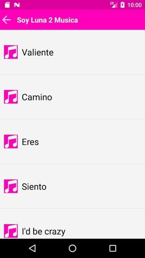 Musica Soy Luna 2 Nuevo screenshot 1